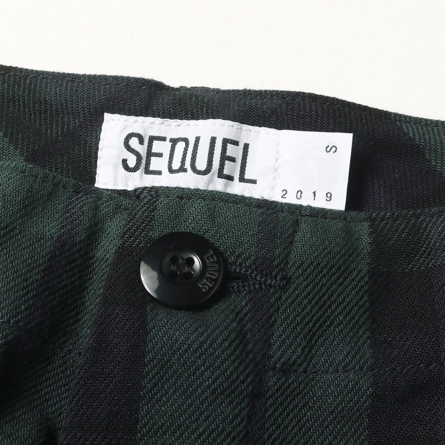 SEQUEL シークエル TYPE-F チノパン サイズXL ブラックウォッチ SEQUEL シークエル TYPE-F チノパン サイズXL ブラックウォッチ SEQUEL