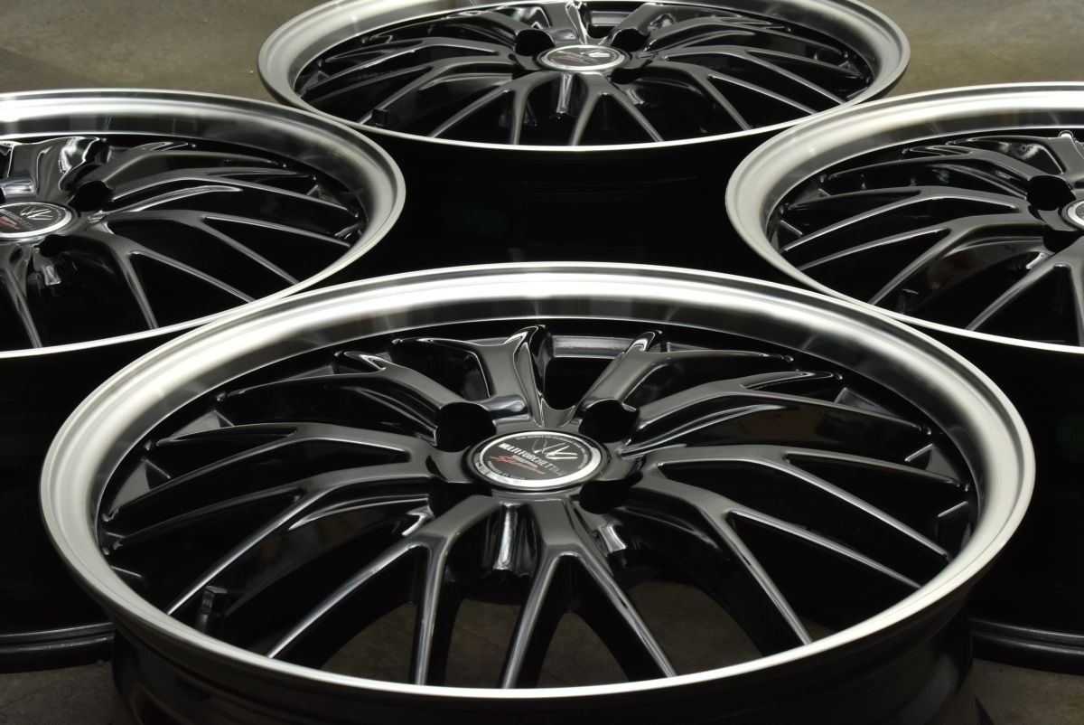 カスタムサイズ ロクサーニ マルチフォルケッタII 17in 6.5J 42 PCD100 ヤリス アクア ルーミー フリード フィット ノート MAZDA2