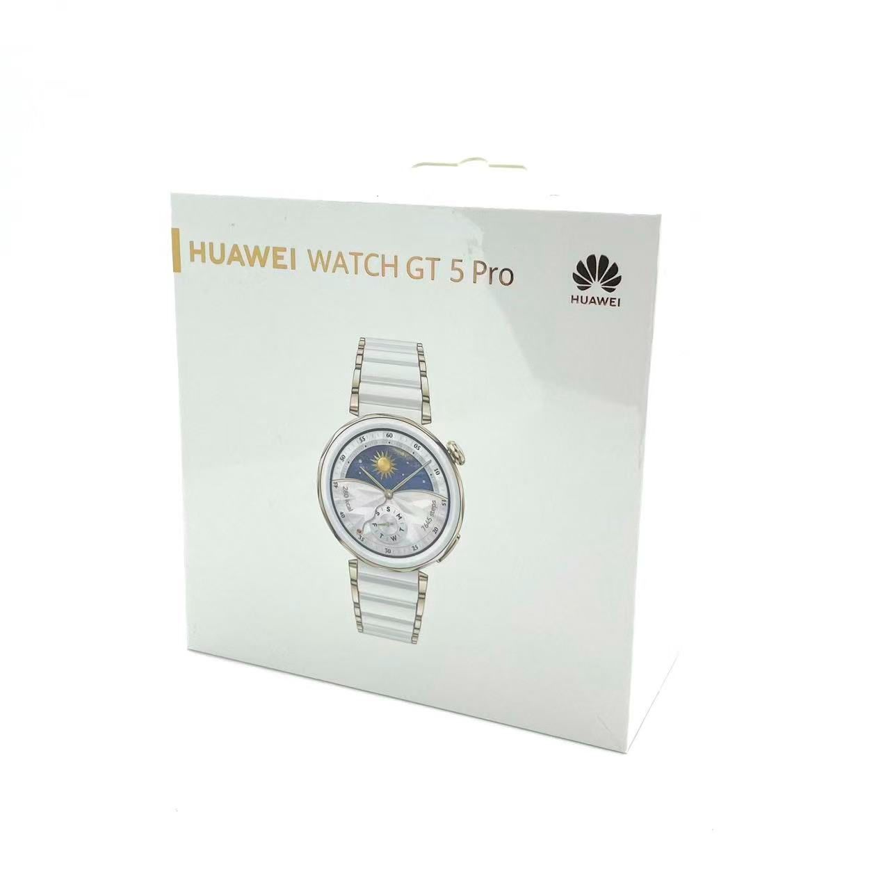 HUAWEI WATCH GT 5 Pro 42mm セラミック スマートウォッチ