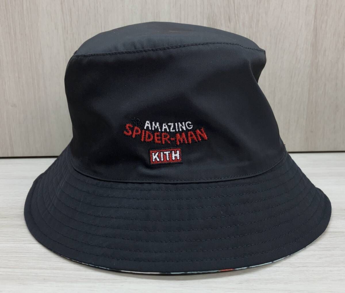 Marvel Kith マーベル キス Spider-Man Reversible Bucket Hat 