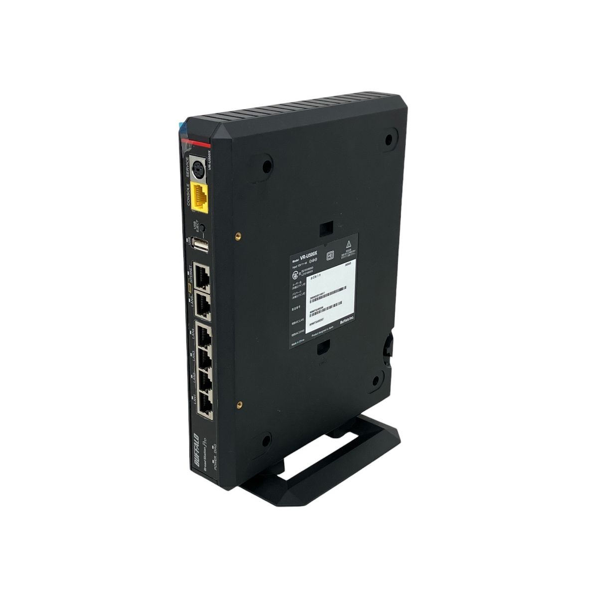 BUFFALO VR-U500X 有線 VPN ルーター10GbE対応 中古 K9161821 BUFFALO VR-U500X 有線 VPN ルーター10GbE対応 中古 K9161821