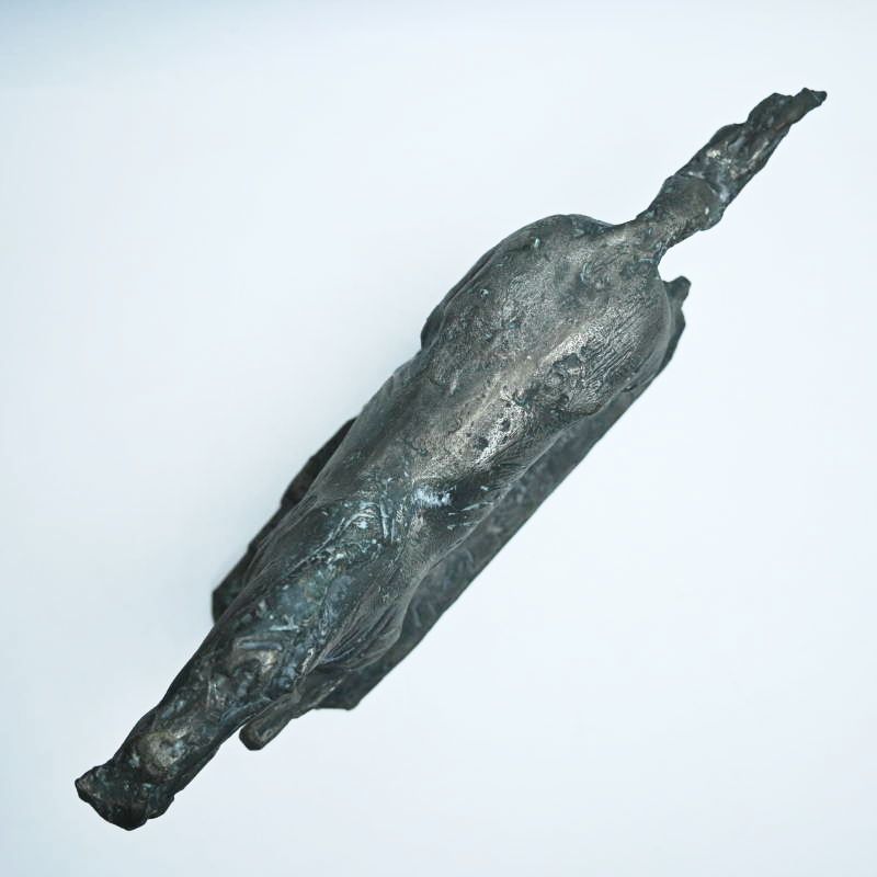 T04-t023 北村西望作 ブロンズ 置物 「神馬」 刻銘 オブジェ