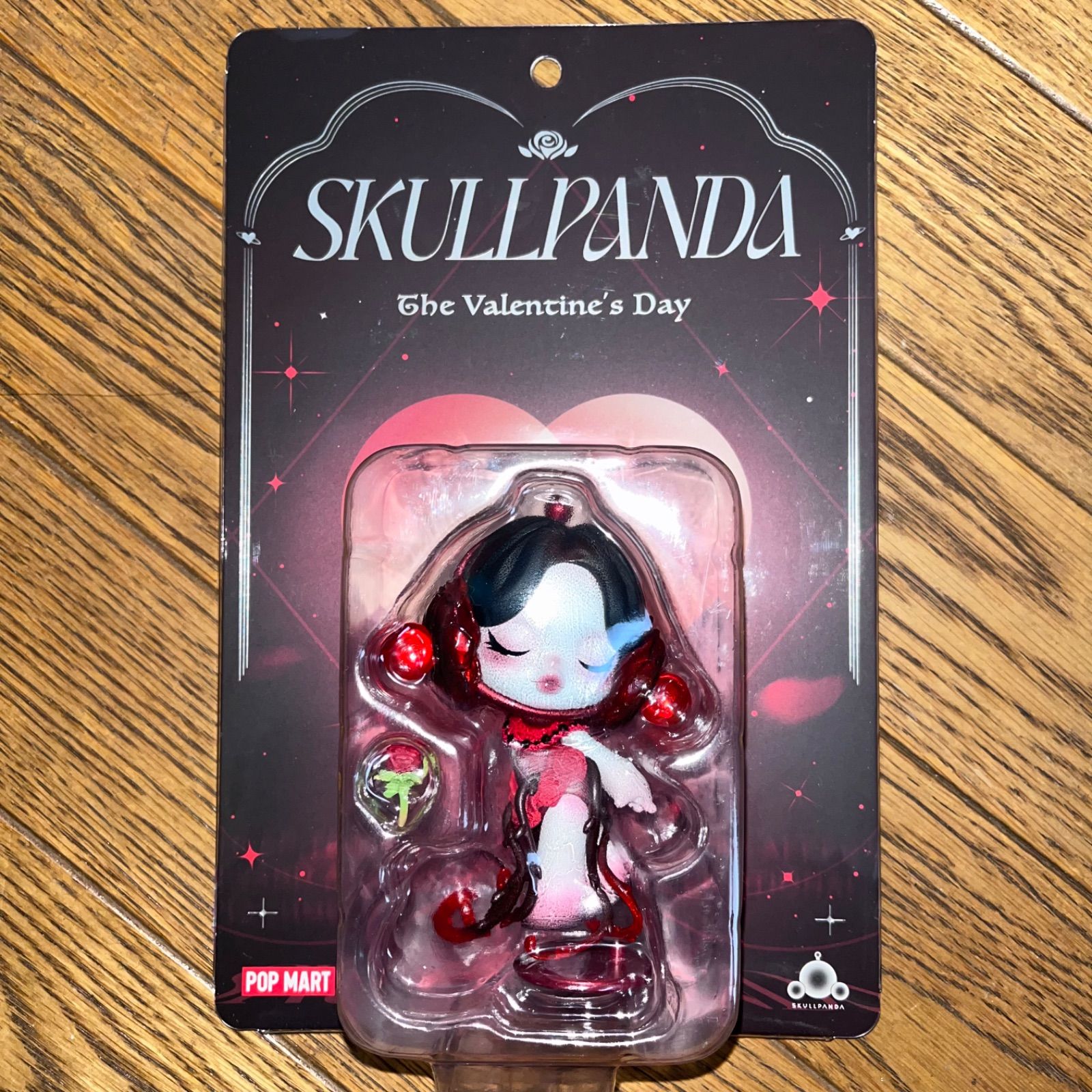 フラワープリント POPMART SKULLPANDA The Valentine'sバレンタイン