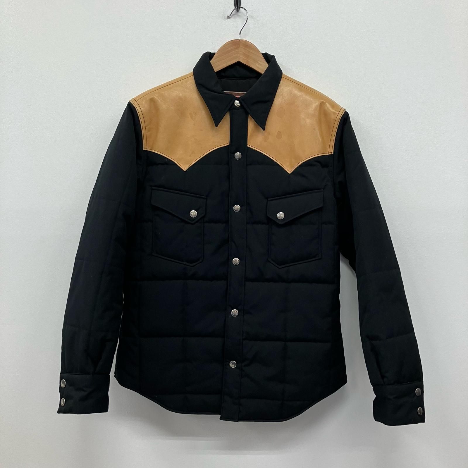 used] sugarcane ダウンジャケット レザー M 【公式通販】