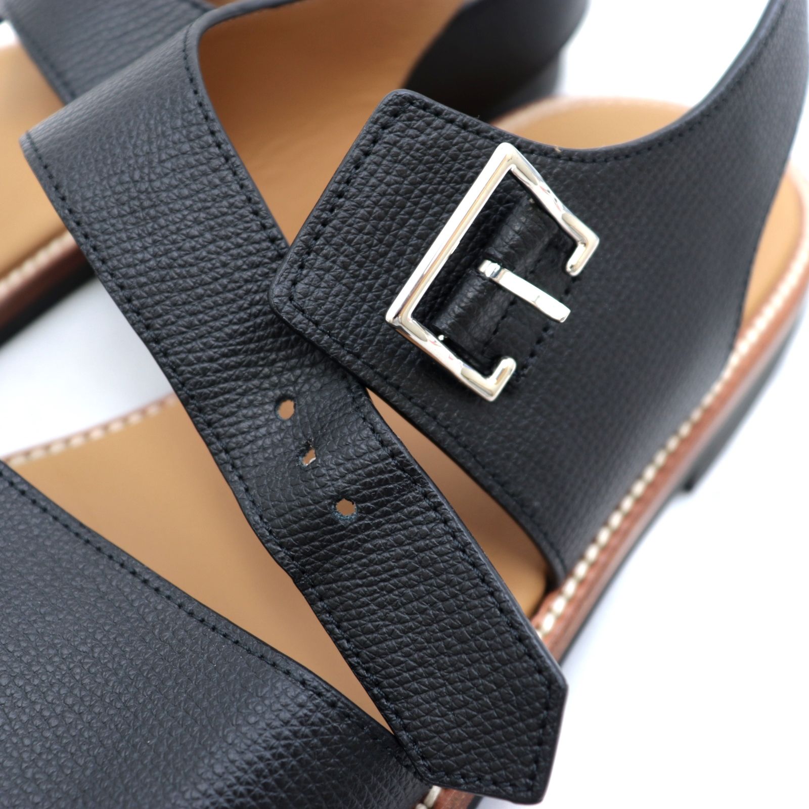 ジョンロブ John Lobb ストラットン レザーサンダル グルカ UK6 ジョンロブ John Lobb ストラットン レザーサンダル グルカ UK6