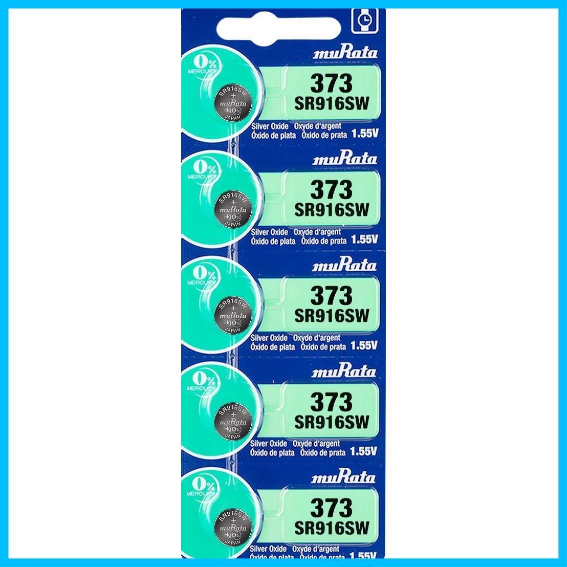 商品 373 酸化銀電池 1シート 入 SR 916 SW ムラタ MURATA