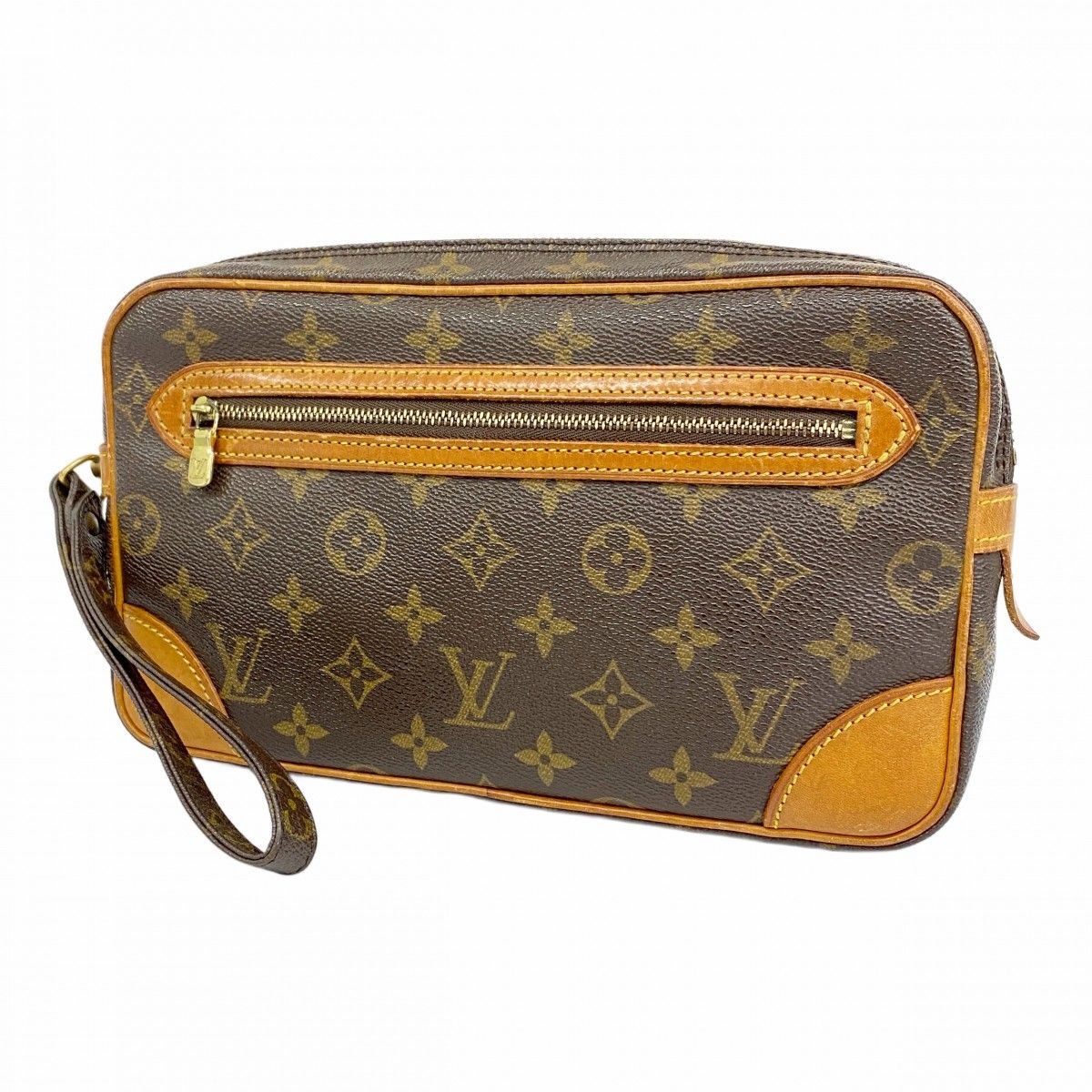 5ed5183】ルイヴィトン クラッチバッグ モノグラム マルリードラゴンヌ  