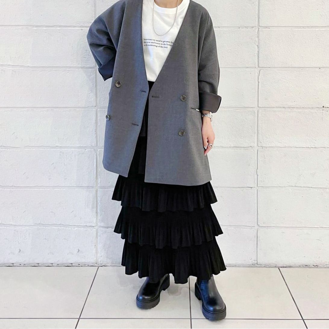 ！！最終値下！！ジャーナルスタンダードレサージュ　ダブルクロスCT ジャケット JOURNAL STANDARD L'essage (ジャーナルスタンダードレサージュ