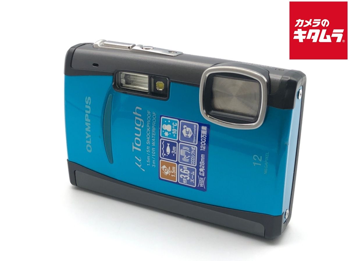 並品】 オリンパス 販売 μTOUGH 6010 ブルー