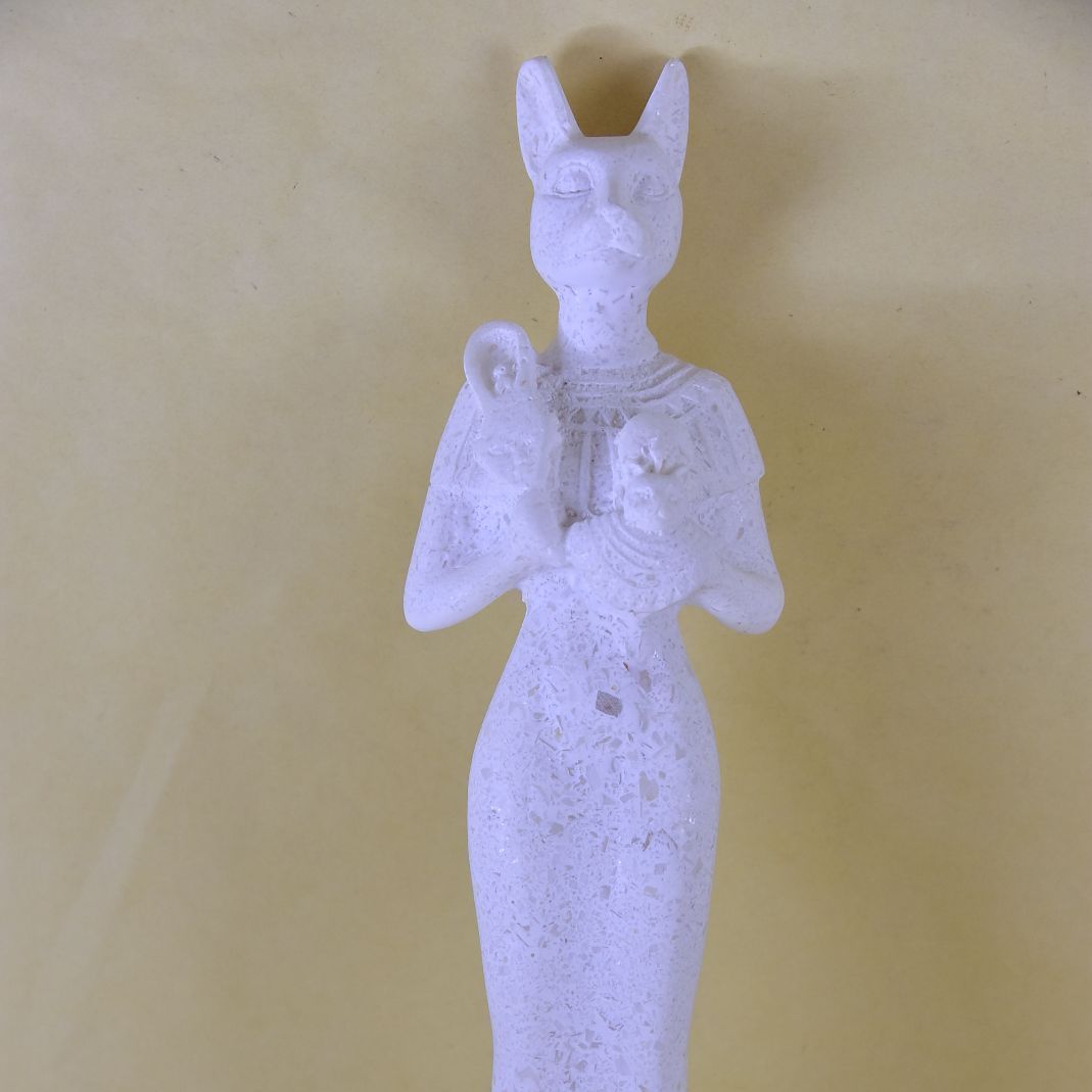 再値下げ】オーナメント バステト ペンダント付 古代エジプトの神 金