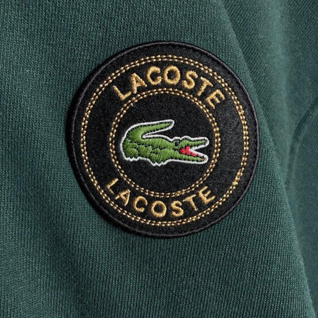 ラコステ LACOSTE ワンポイントロゴ ワッペン スタジャン M ポイントタップ