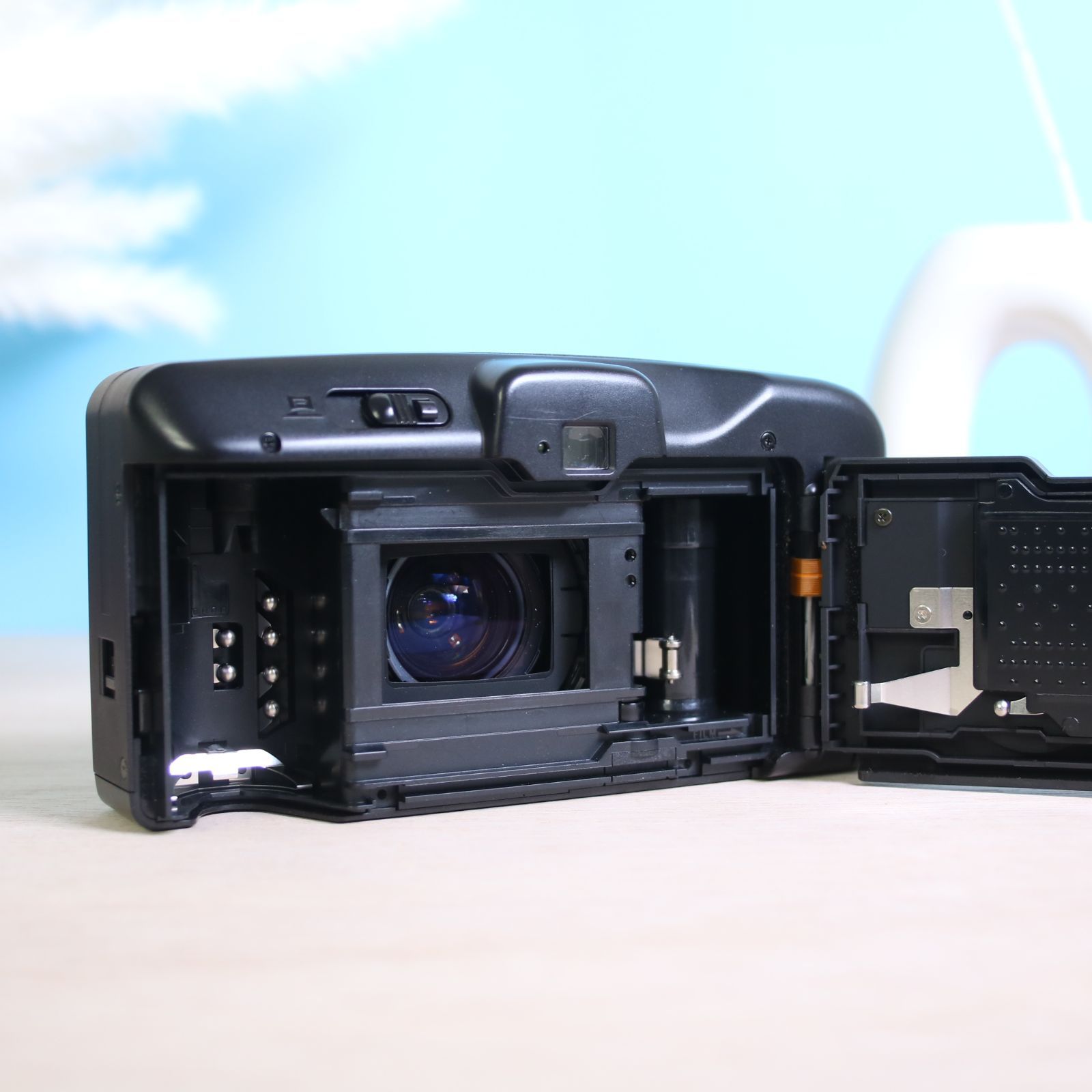 コンパクトフィルムカメラ ブラック