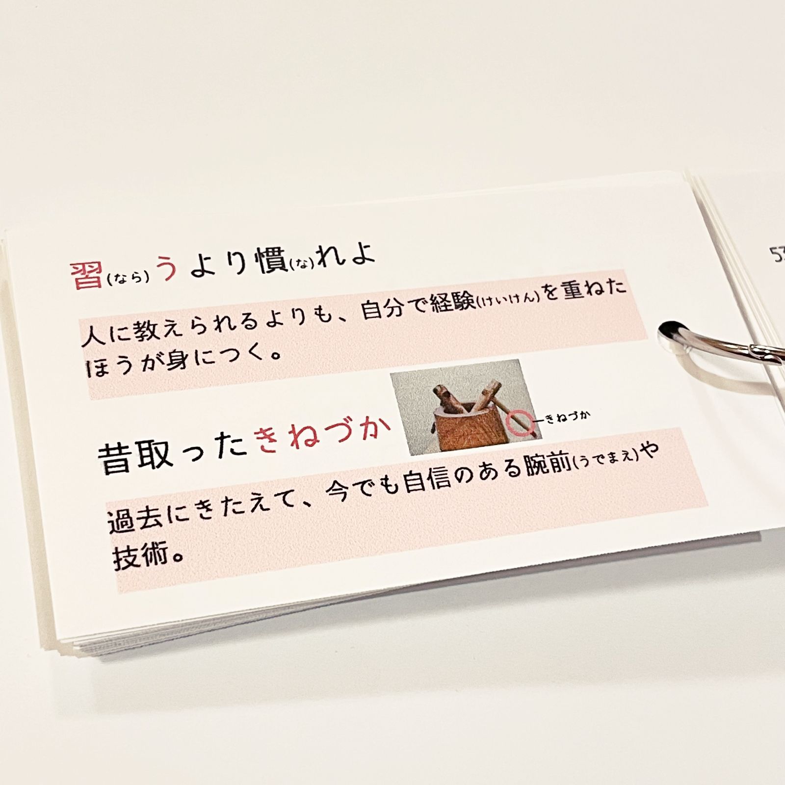 中学受験 国語 ことわざ 暗記カード 言葉ナビ サピックス 予習
