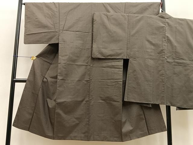平和屋着物男性　本場大島紬　アンサンブル　絣文様　正絹　逸品　BAAQ2943pk