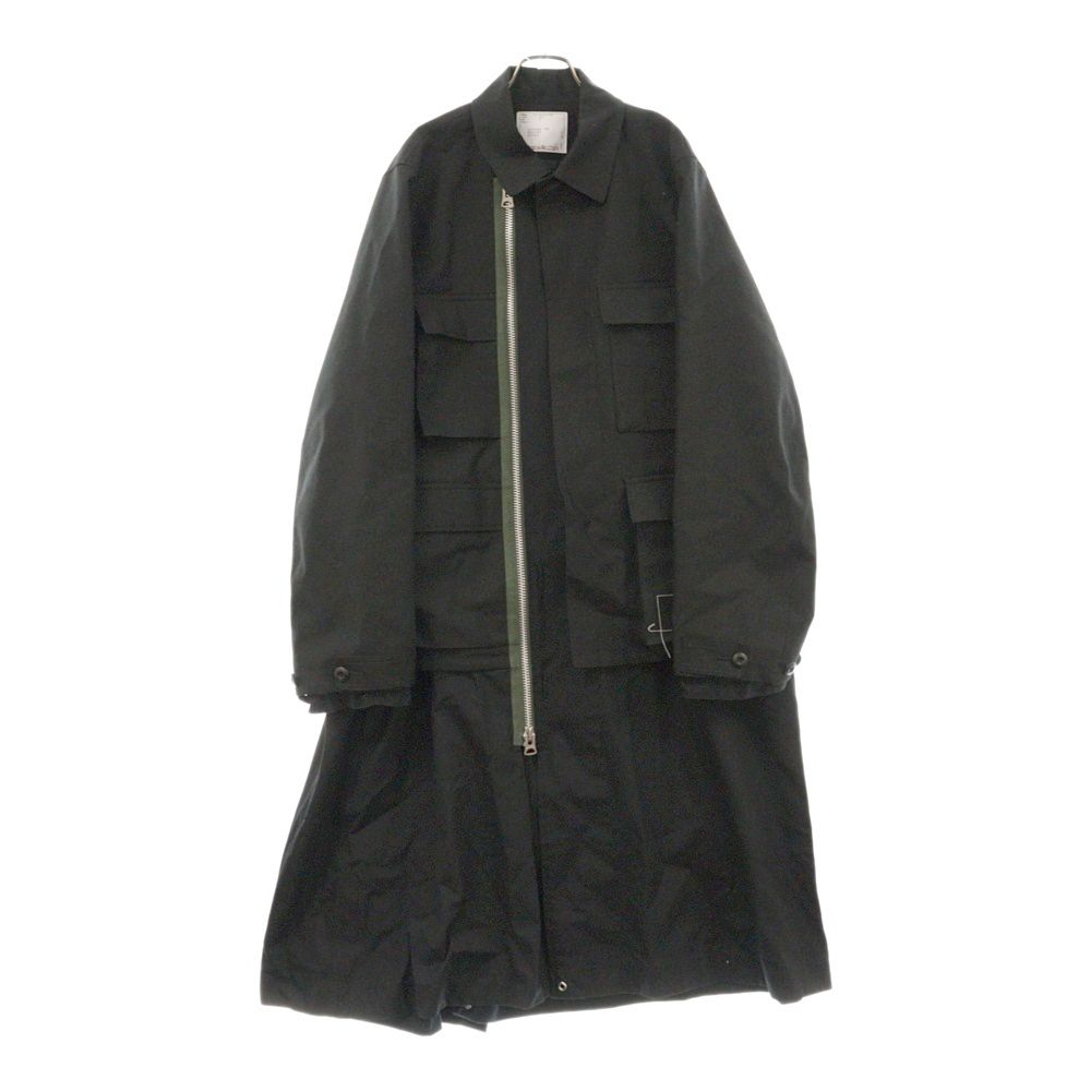 Sacai (サカイ) 25SS ×WTAPS Cotton Back Satin COAT ×ダブル