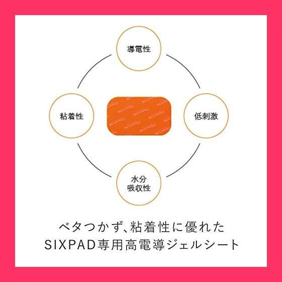 SIXPADアブズフィットセット一式、専用ジェルシート 【公式通販 