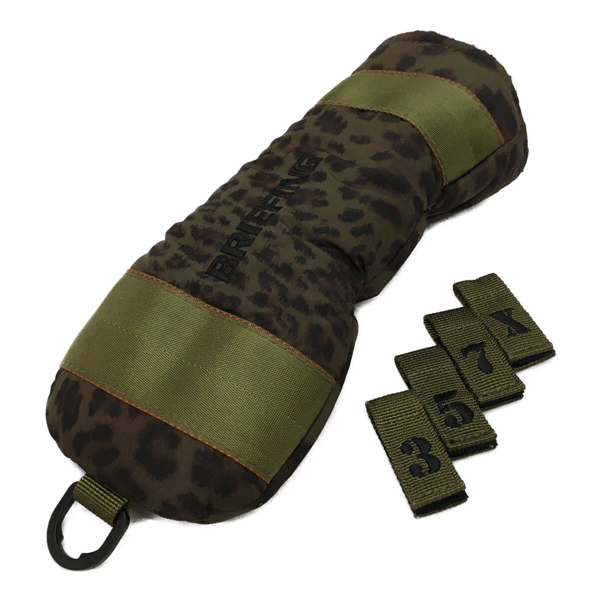 ブリーフィング　BRIEFING　レオパードジャカード ヘッドカバー DR用 Briefing ヘッドカバー レオパード柄 DR&FW レオパードジャカード