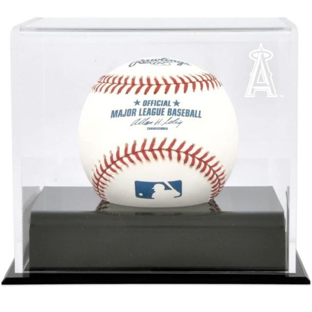MLB 公式球+エンゼルスロゴ入りボールケース