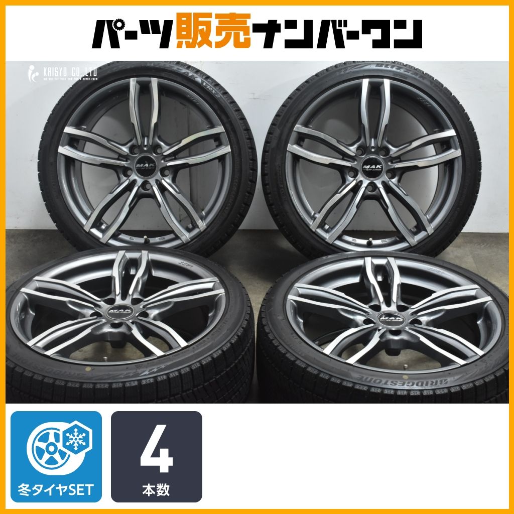 交換用に MAK 19in 9J 39 PCD120 ブリヂストン ブリザック VRX2 255|35R19 BMW F30 F31 3シリーズ F32 F33 F36 4シリーズ