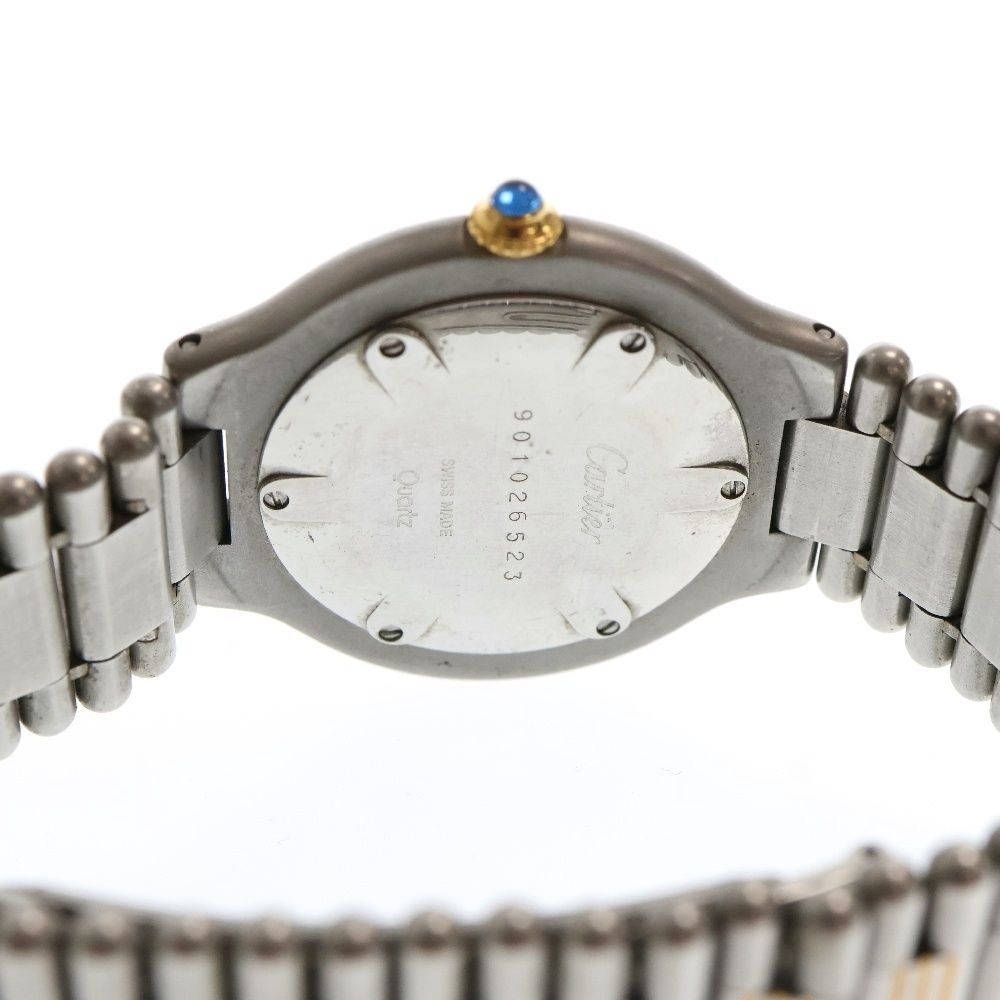 1円 カルティエ QZ W10050F4 マスト21 LM 白文字盤 メンズ腕時計 KOR 6526300 カルティエ CARTIER W10050F4 ヴィンテージ マスト21 ヴァンティアン