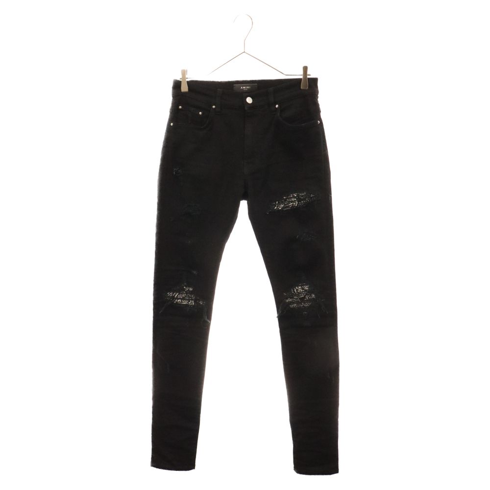 AMIRI (アミリ) MX1 Bandana Jean バンダナ蛇腹クラッシュ加工スキニー