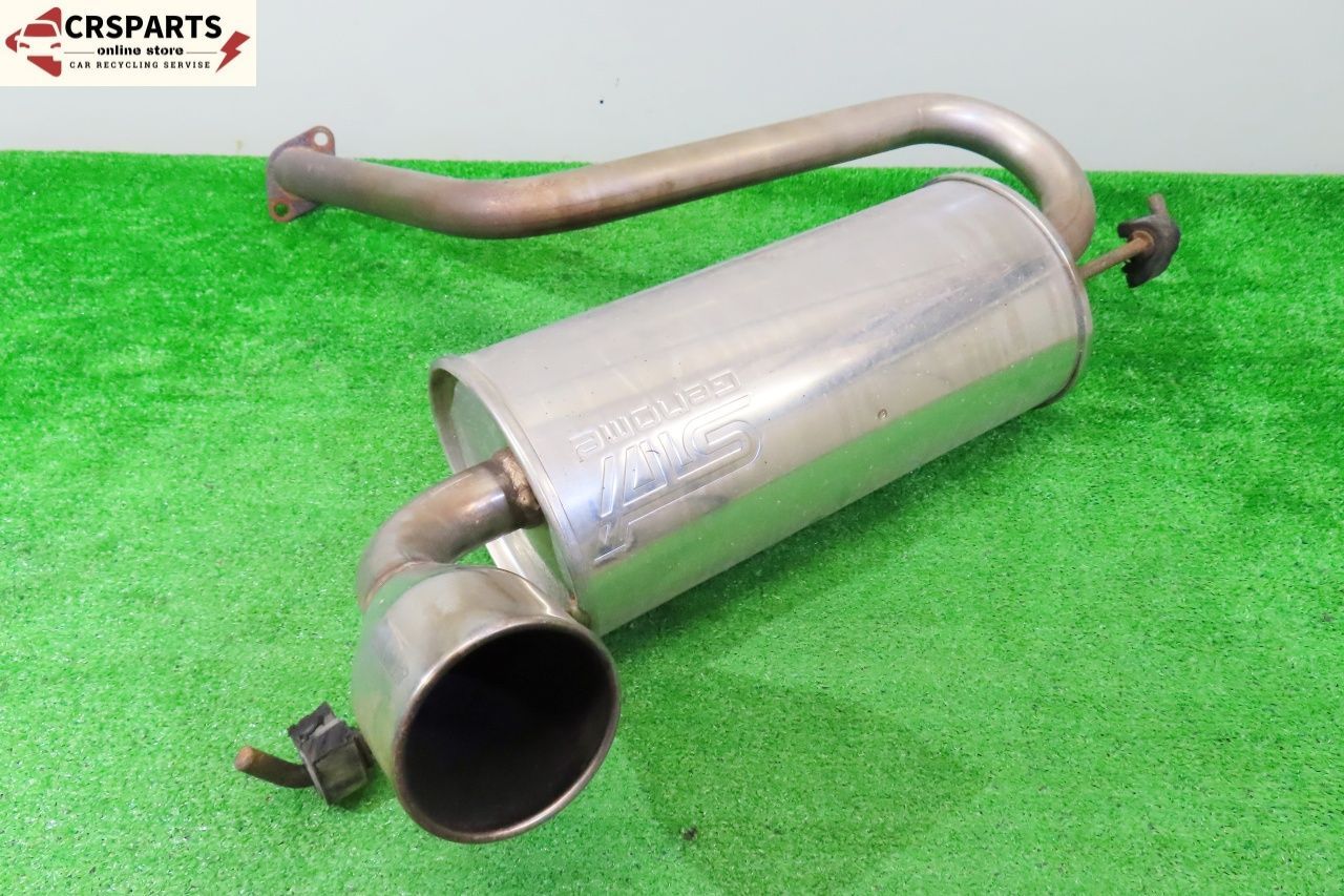 R2 RC1 純正OP STi Genome リア マフラー セミステン 砲弾 マフラー リアピース 検索 RN2 No 13816