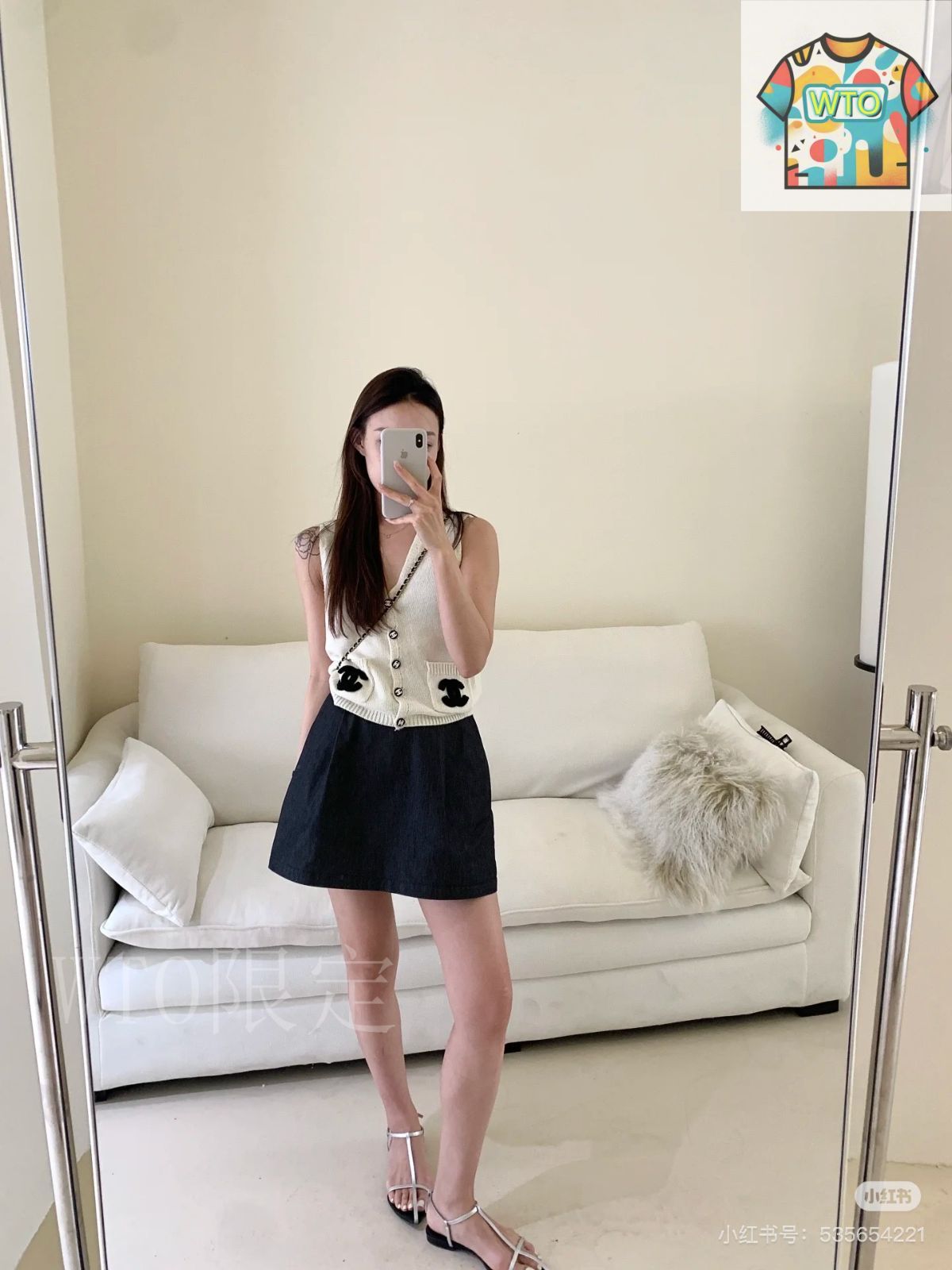 ★シンプルベスト【 CHANEL 】サンダル CHANEL サンダル Sandals チェーンストラップ G35779 #35 22cm