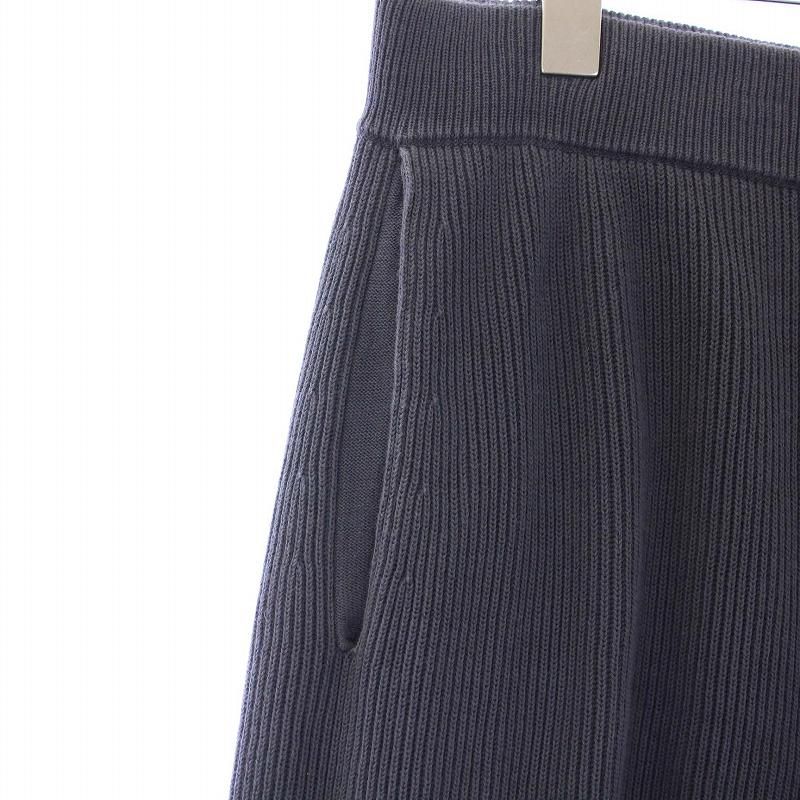 オーラリー AURALEE 22SS Super Hard Twist Rib Knit Shorts