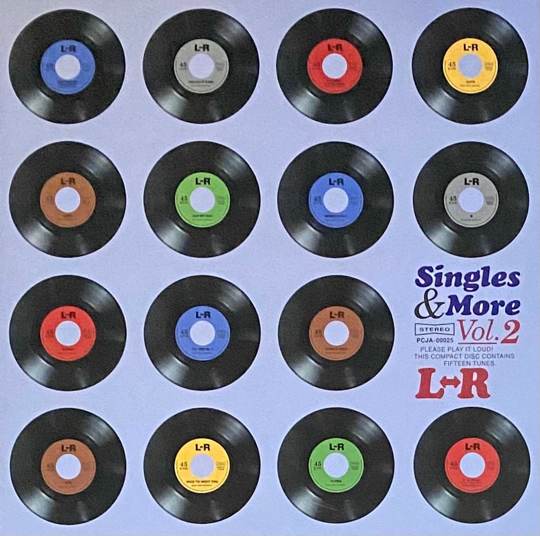 L⇔R LPレコード SINGLES & MORE VOL.2 プロモ盤非売品 L⇔R 『Singles&More Vol.2』 カラーレコード 2LP PCJA-00025