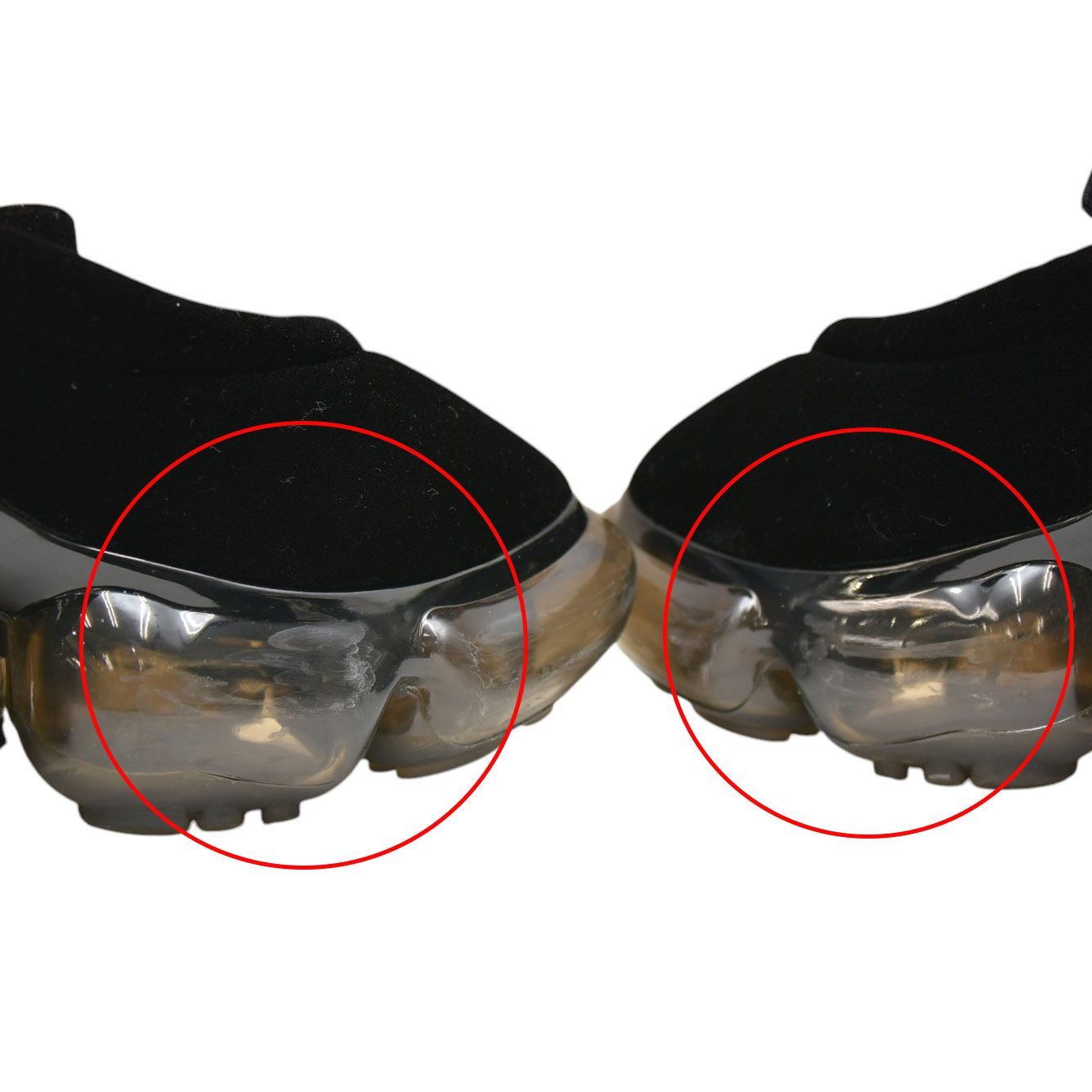 ワイツマン　ベロアパンプス grounds グラウンズ MOOPIE PUMPS BLACK VELVET ムーピー