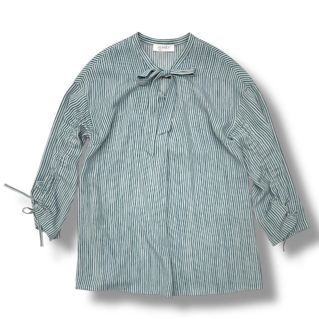 ボウタイブラウス 長袖