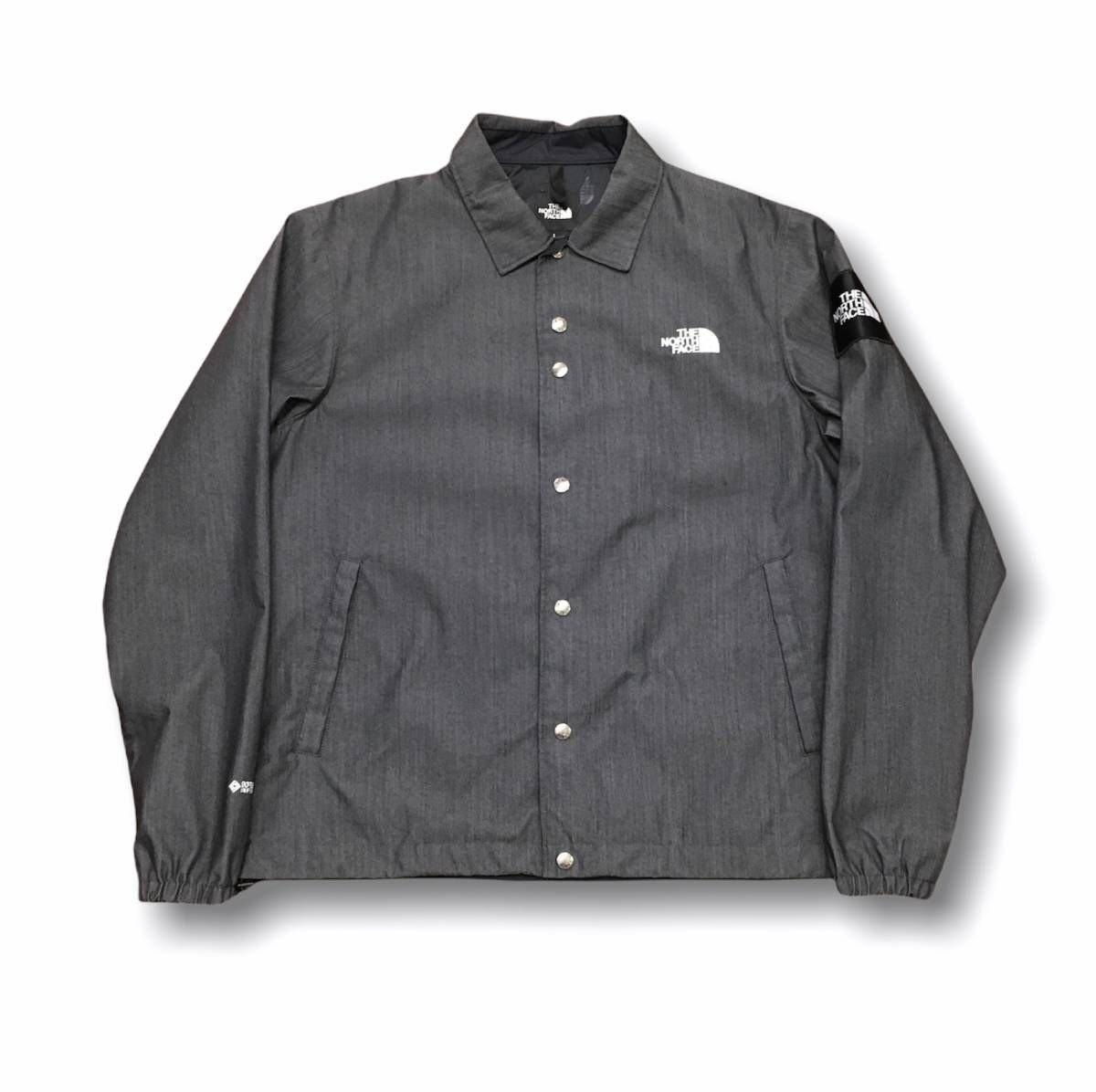 THE NORTH FACE／NP12042／Lサイズ／グレー系 THE NORTH FACE ザ ノーズ フェイス GTX DENIM COACH JACKET ／NP12042
