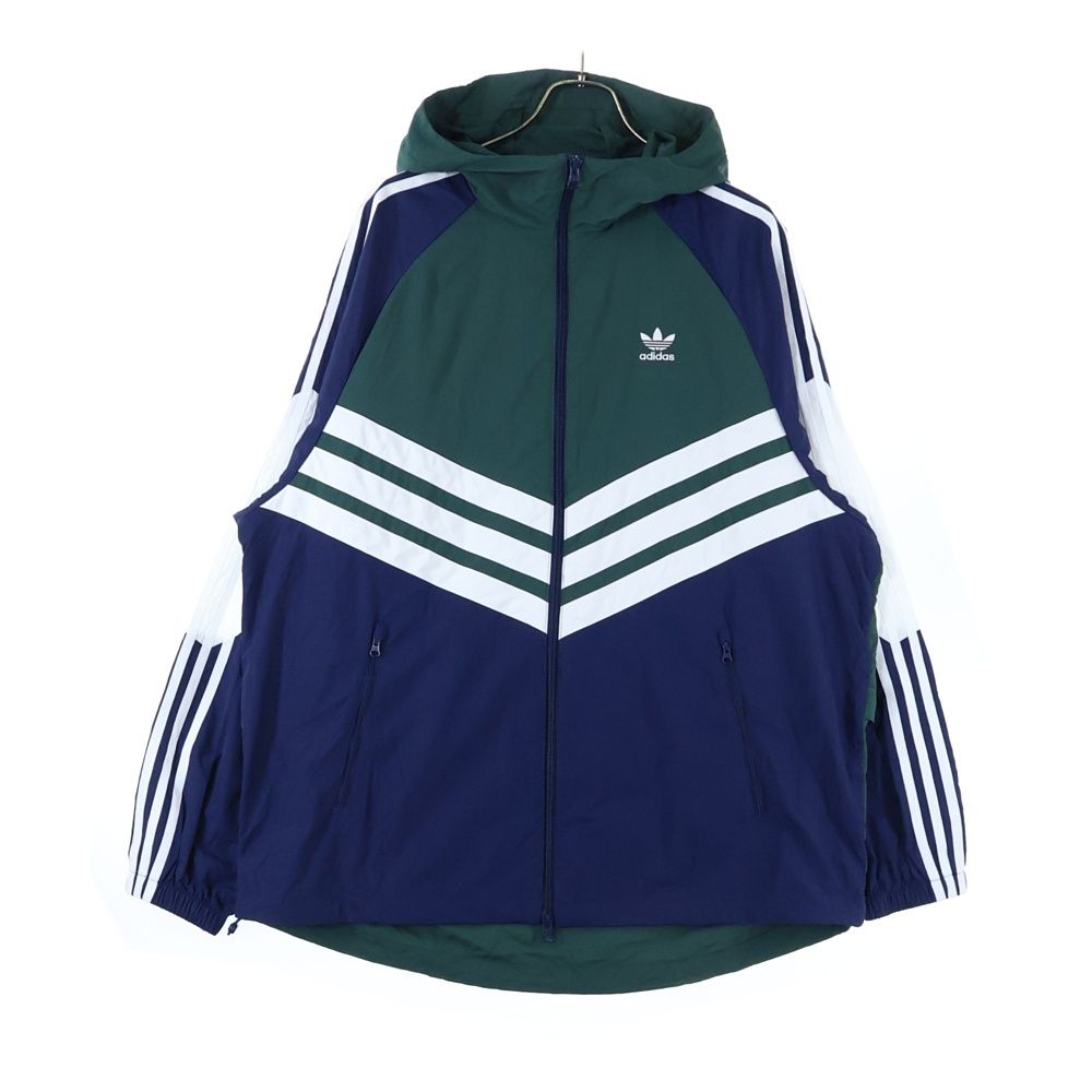  アディダス Adicolor Windbreaker Retro Color Block Sports Hooded Jacket アディカラー ウィンドブレイカー カラーブロック フーデッドジャケット JM7261 adidas (アディダス) Adicolor Windbreaker Retro Color Block Sports