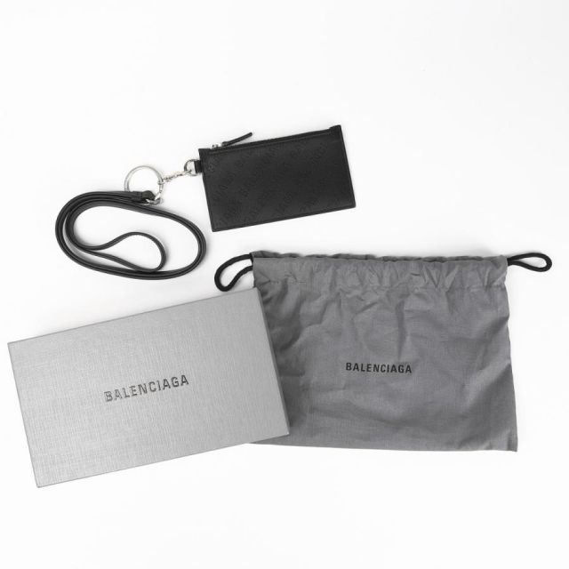 【新品・国内即発】BALENCIAGA 594548 D6WZN 1000 カードケース BALENCIAGA 全品5%OFFクーポン☆31日迄☆ バレンシアガ 594548