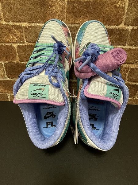 Nike × Futura SB Dunk Low White and Geode Teal ナイキ フューチュラ SB ダンク ロー ホワイト アンド ジオードティール  HF6061-400 スニーカー