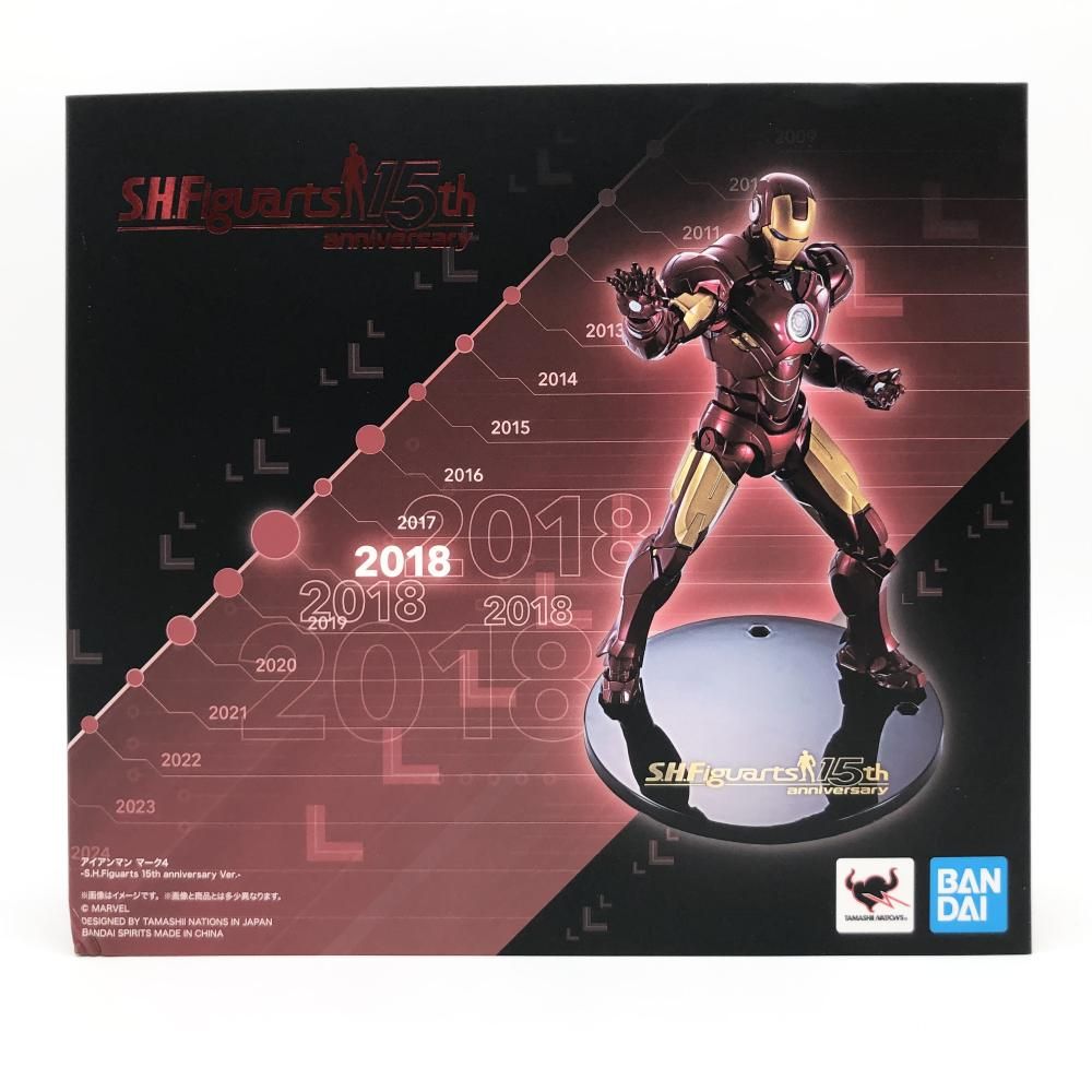 バンダイ アイアンマン2 S.H.Figuarts アイアンマン マーク4 S.H.Figuarts 15th anniversary Ver. 17