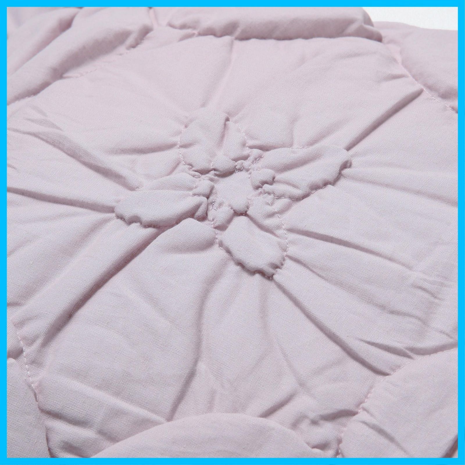 Francfranc フランフラン フラワーキルト まくらカバー 70×50cm ピンク MARWIL-DEMENAGEMENTS_CH