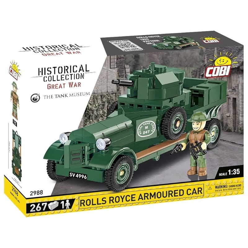 特価商品】COBI ブロック イギリス軍 ロールス ロイス 装甲車 1920 1
