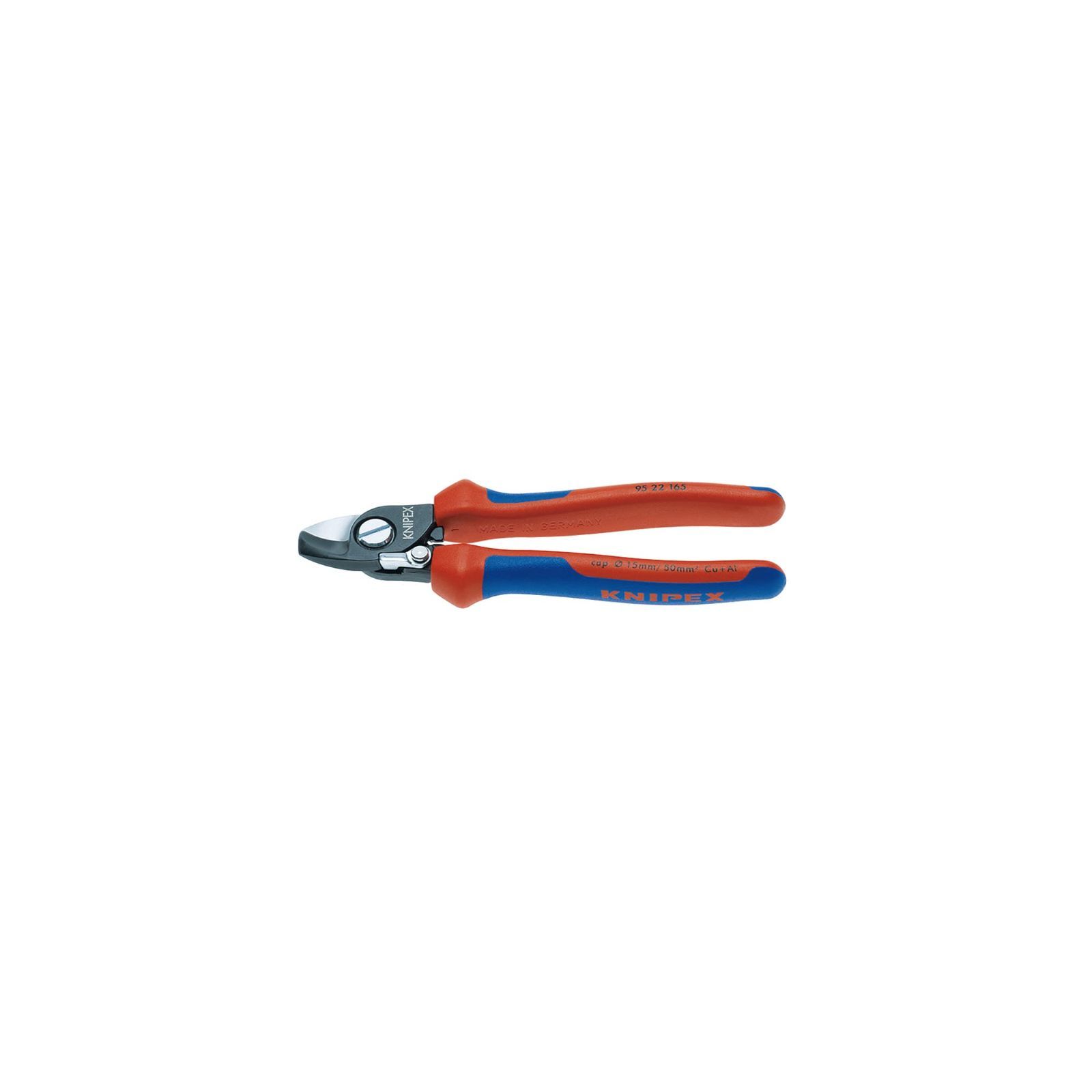 クニペックス KNIPEX 9522-165 ケーブルカッター バネ付