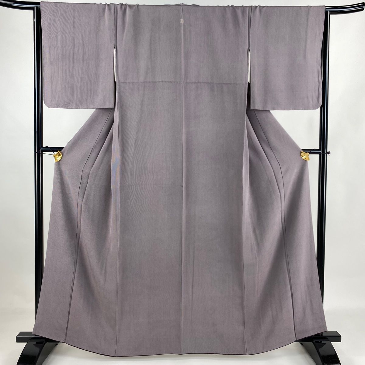 江戸小紋 身丈160.5cm 裄丈67cm M 袷 落款 万筋 紫 正絹 美品 江戸小紋 身丈160.5cm 裄丈67cm M 袷 落款 万筋 紫 正絹 美品