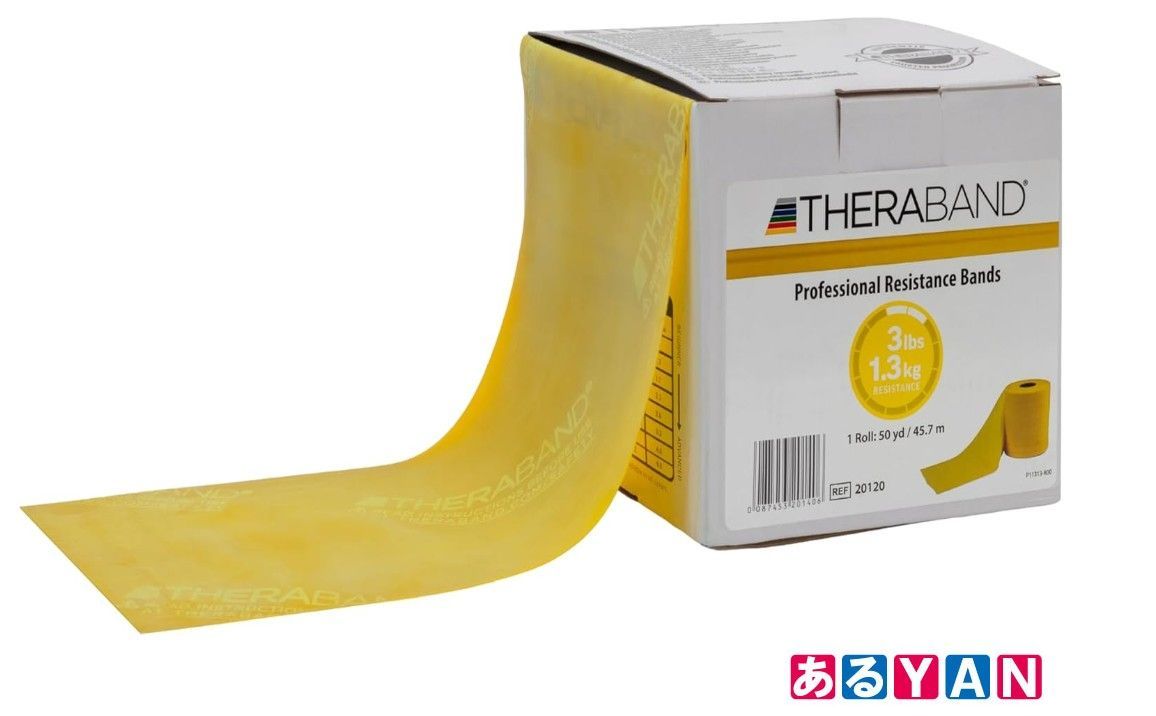 未開封 アビリティーズ ケアネット セラバンド 46m巻 弱 黄 T110-00 並行輸入品 0087453201208