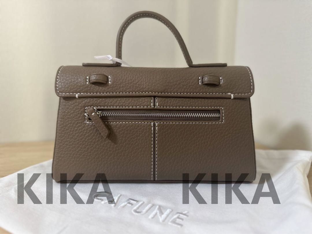 CAFUNE カフネ ハンドバッグ ショルダーバッグ ブラック シルバー 黒