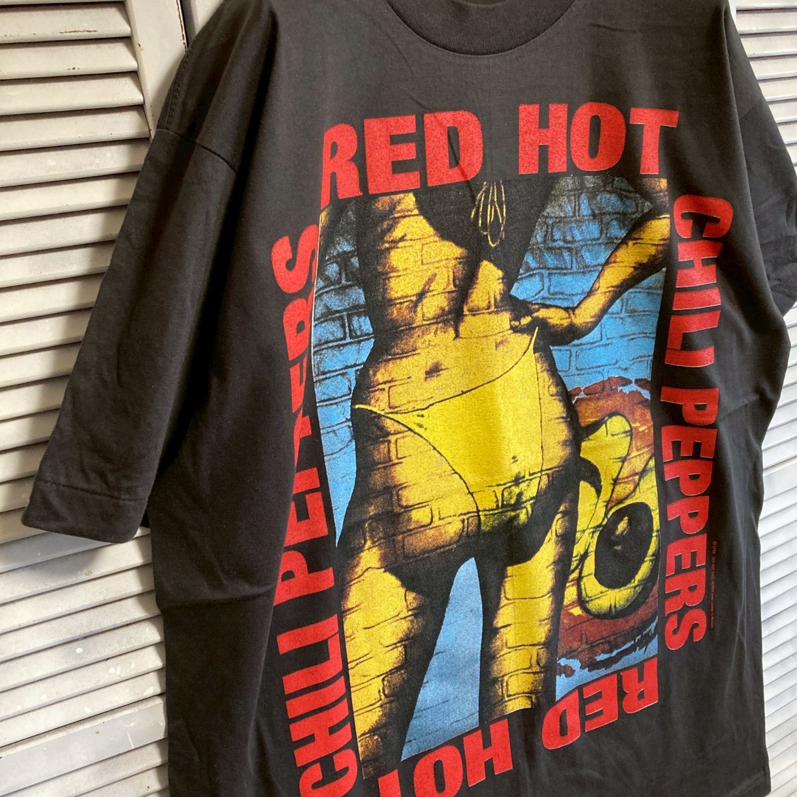 mm]BGHB バンド Tシャツ 古着 USA製 黒 レッドホット