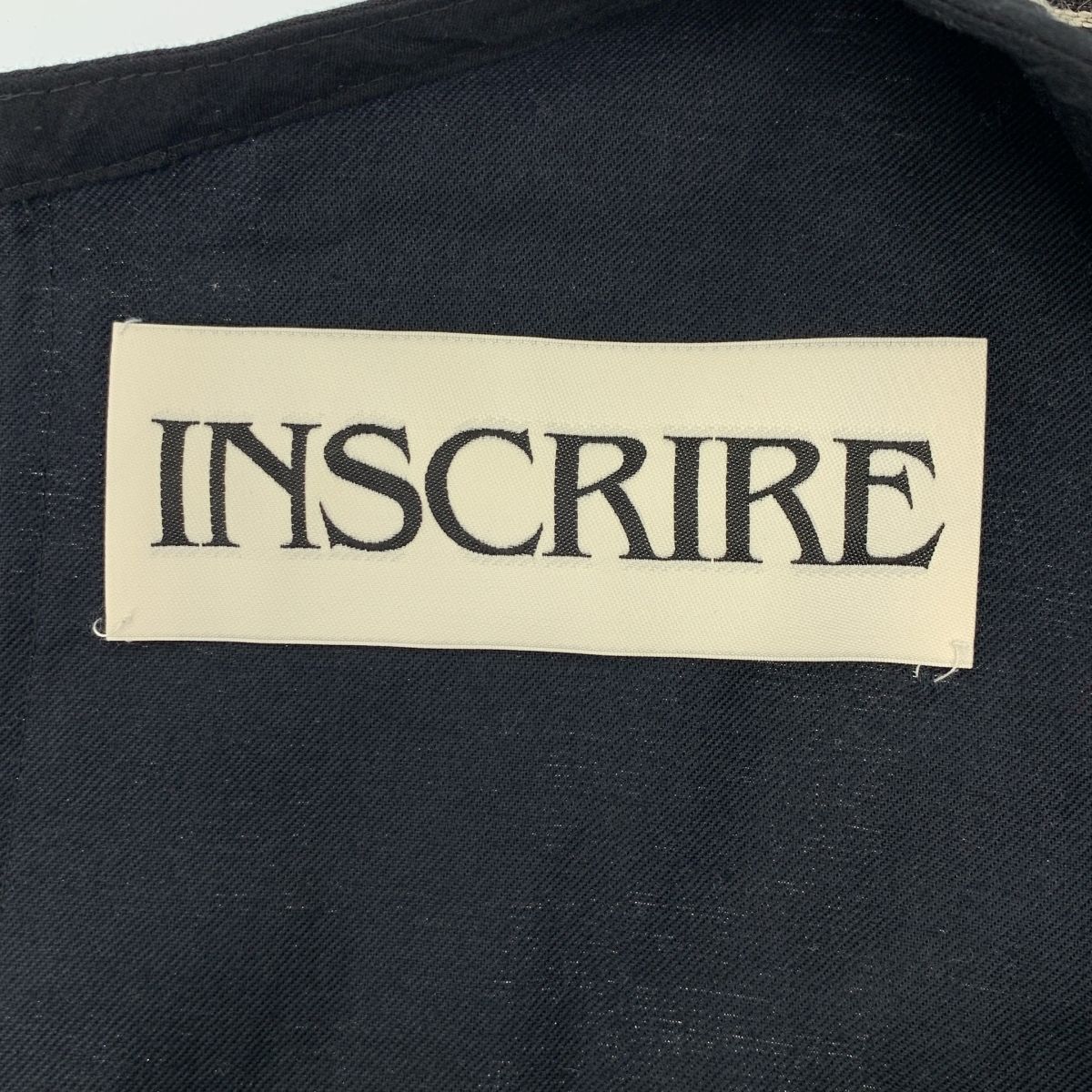 INSCRIRE / アンスクリア | cut jacquard flare dress ジャガード  