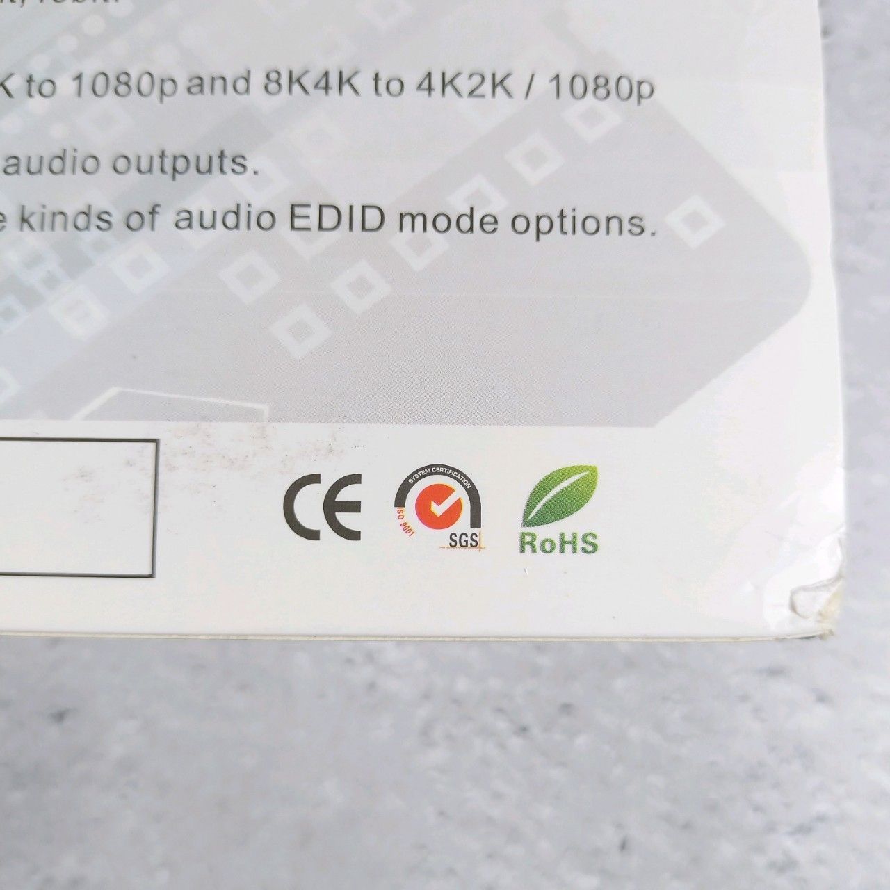 avedio links 8K HDMIマトリックス 4入力2出力 HDMI 2.1 4K@120Hz切替 