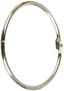 School Smart 036987 Steel Loose Leaf Ring 3 In. - Pack 10