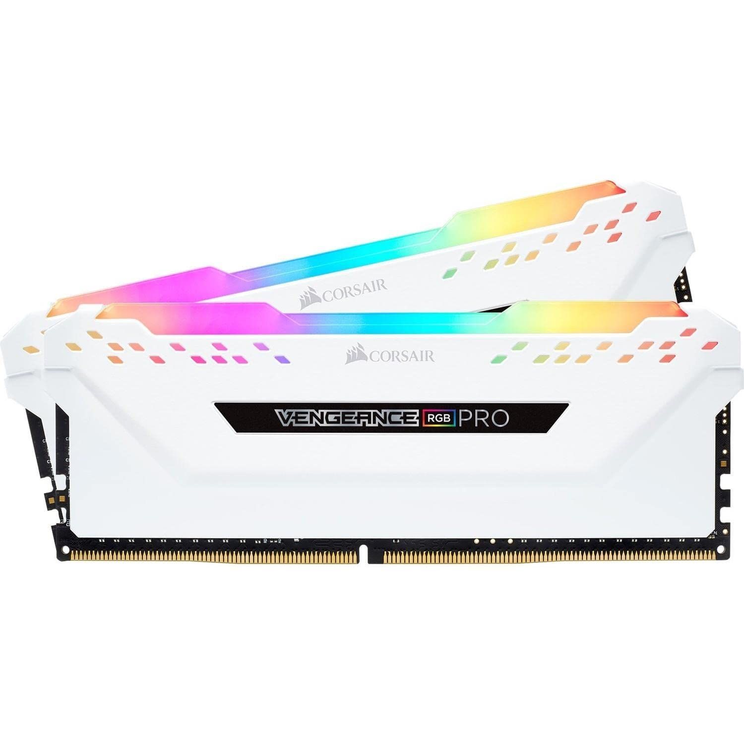 商品 CORSAIR Corsair DDR4-3200MHz デスクトップPC用 メモリ VENGANCE RGBシリーズ 32GB 16GB×2枚 ホワイトCMW32GX4M2E3200C16W