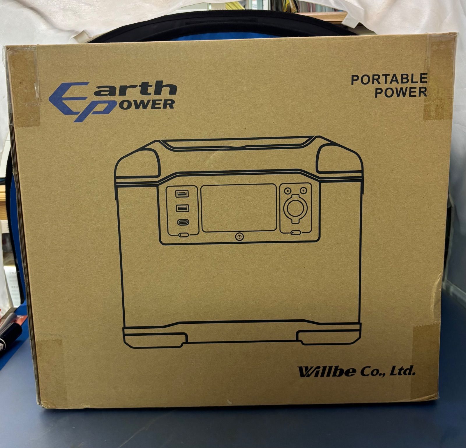 Willbe 1500Wポータブル電池 急速充電対応 Earth POWER ESCO EA812HB-53 960Wh EL960i-A01