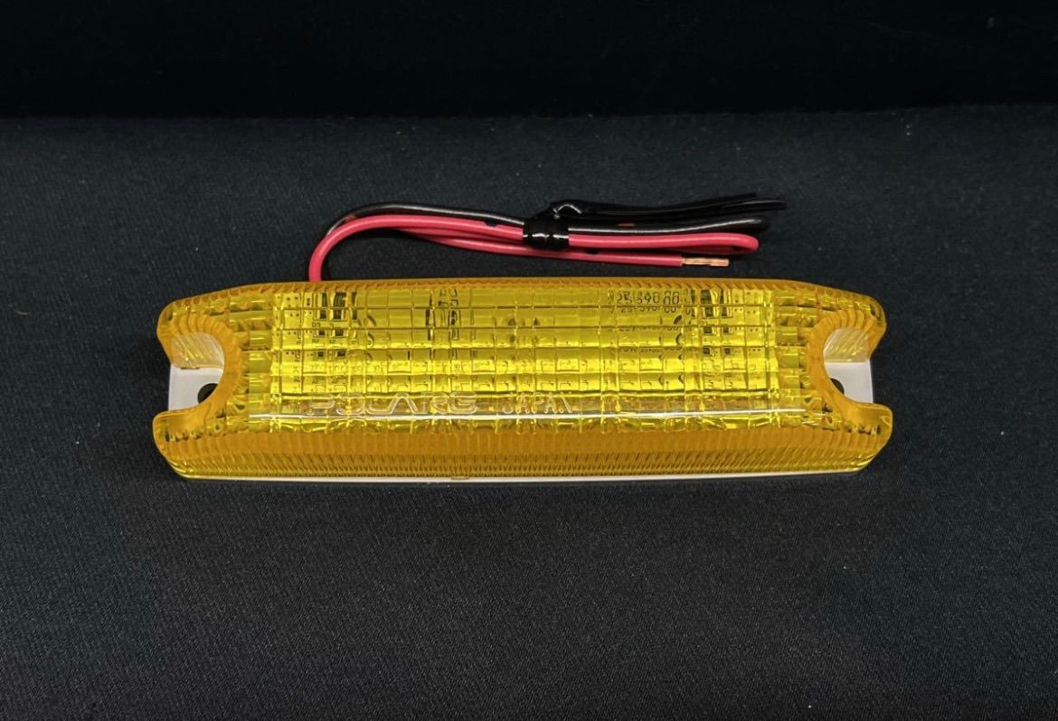 2559Y ポラーグ LED車高灯 イエロー 2個 黄 24V 2型 マーカーランプ ...
