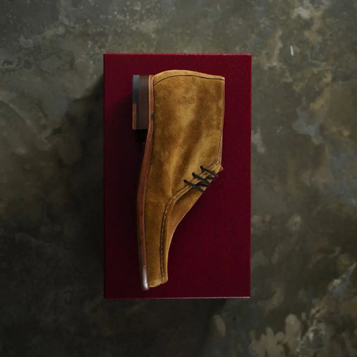 ルユカs leyuccas CASTORO スウェード チョカ ブーツ 41